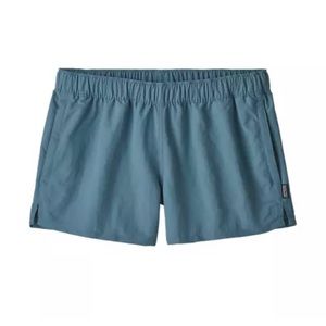 Patagonia women’s barely baggies shorts - teal blue, size small